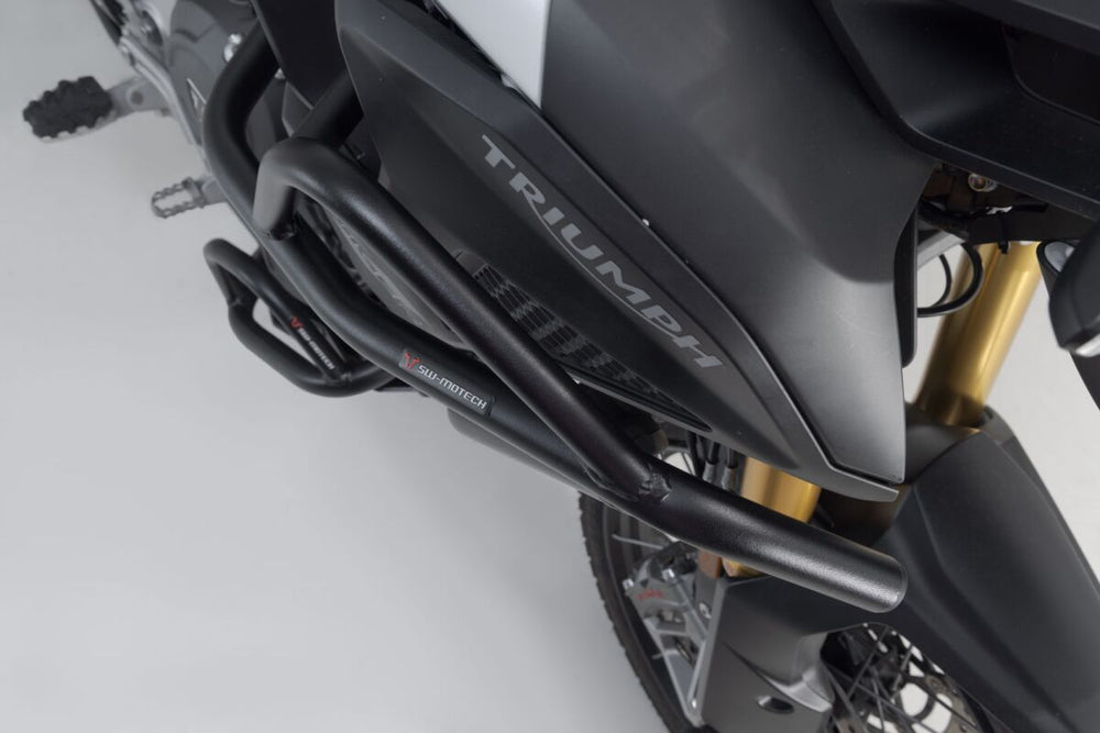 SW Motech Upper Crash Bars - Triumph Tiger 1200 GT 2022-2024 - Black