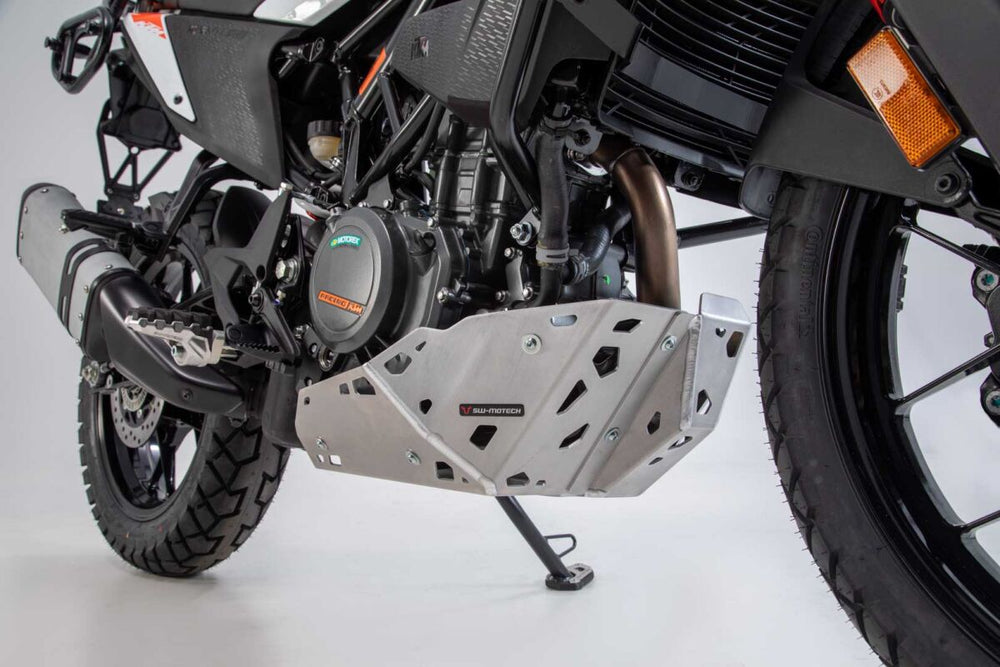 SW Motech Engine Guard - KTM Adventure 390 2020-2024 - Brushed/Silver
