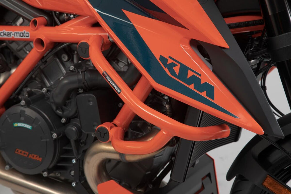 SW Motech Crash Bars - KTM Super Duke 1290 2019-2024 - Orange