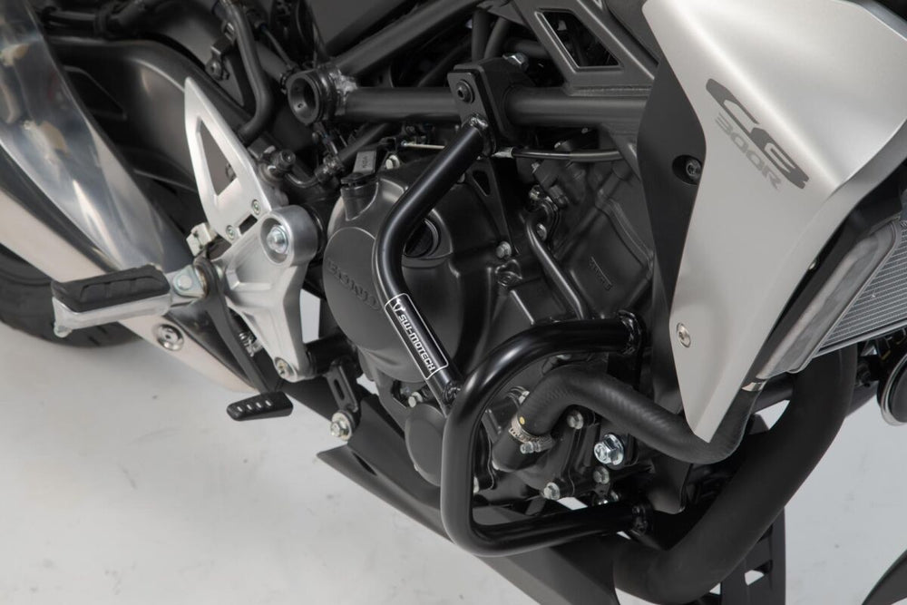 SW Motech Crash Bars - Honda CB300R Neo Sports Cafe 2008-2013 - Black