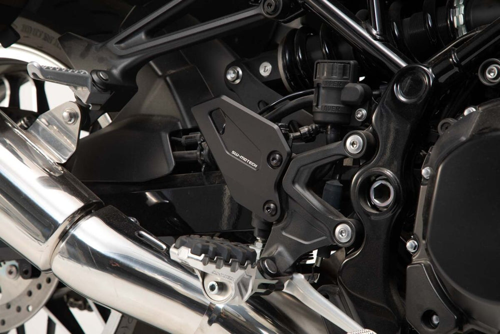 SW Motech Heel Guard - Kawasaki Z 900 RS 2018-2024 - Anodised/Black