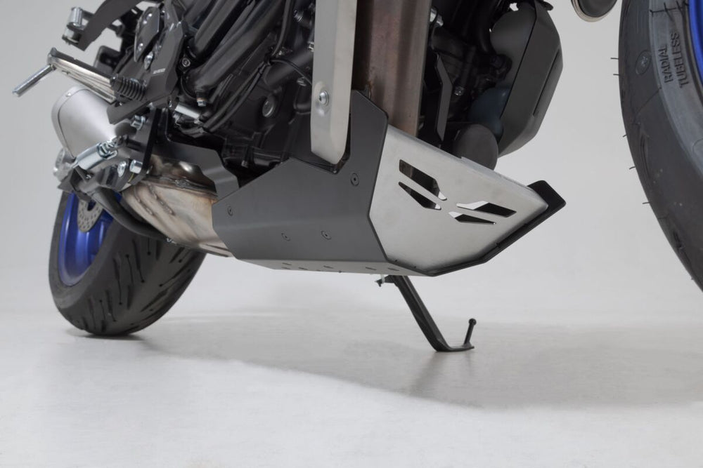 SW Motech Front Spoiler - Yamaha XSR 700 2021-2024 - Black/Silver/Silver/Black