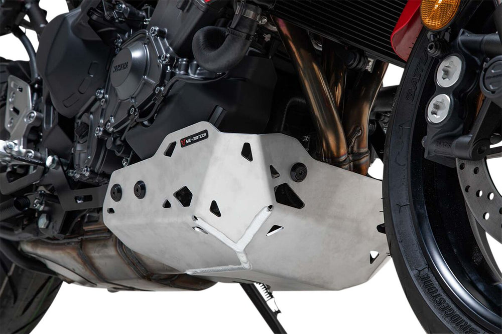 SW Motech Engine Guard - Yamaha MT-09 2021-2022 - Brushed/Silver