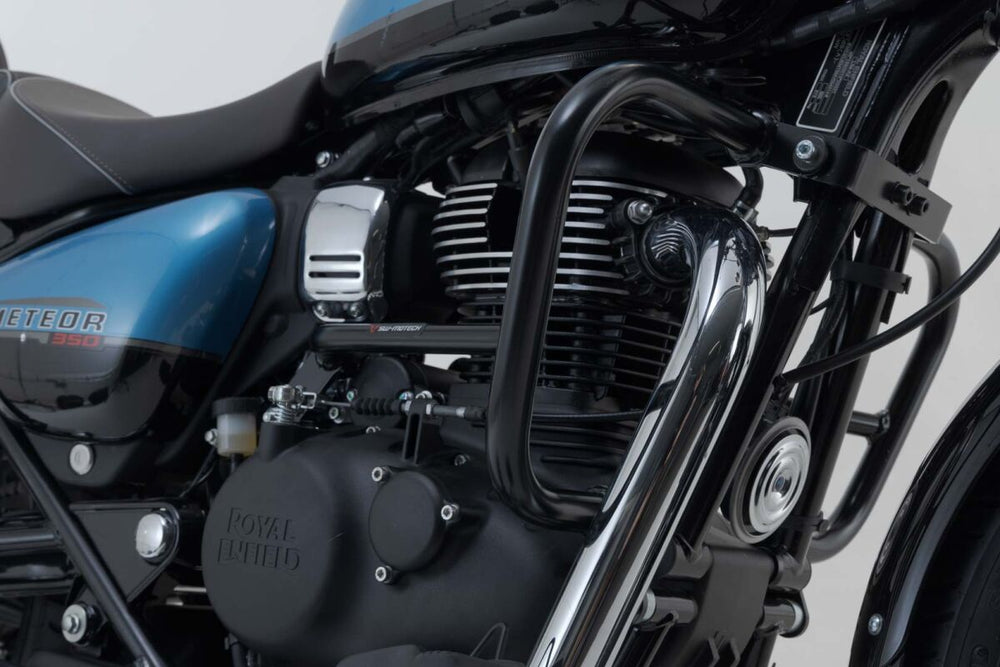 SW Motech Crash Bars - Royal Enfield METEOR 350 2021-2022 - Black