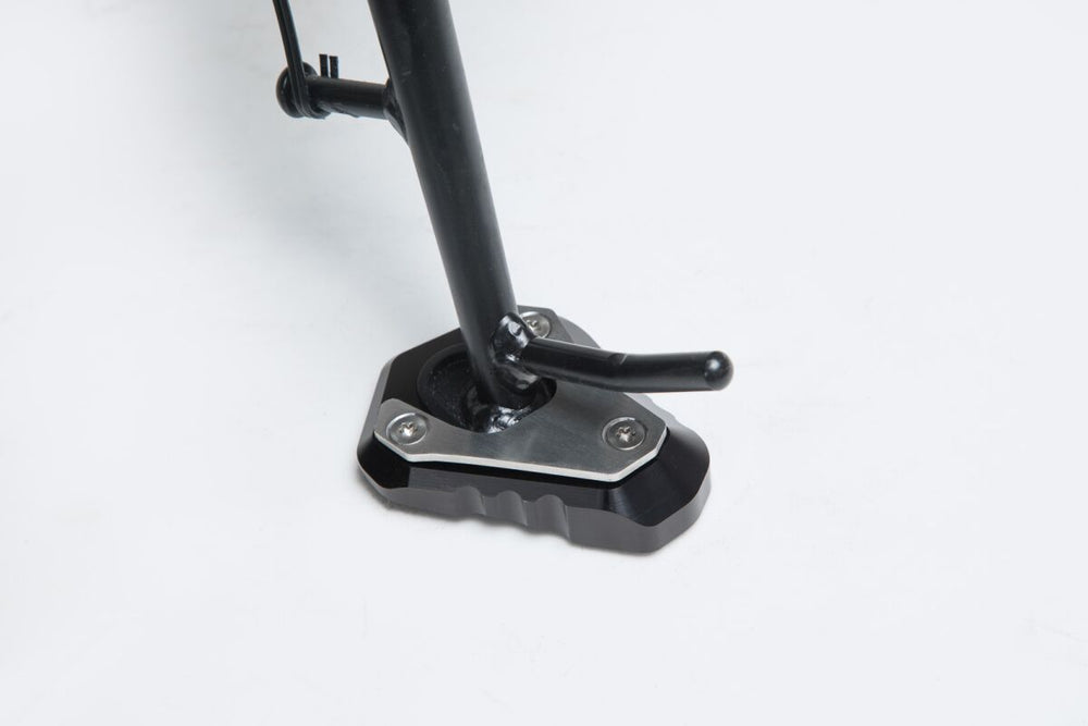 SW Motech Side Stand Foot Extension - Kawasaki Z 650 RS 2017-2024 - Anodised/Black/Silver