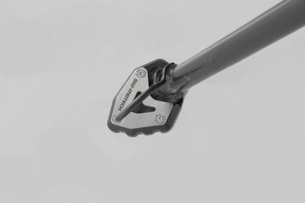 SW Motech Side Stand Foot Extension - Triumph Trident 660 2021-2024 - Anodised/Black/Silver