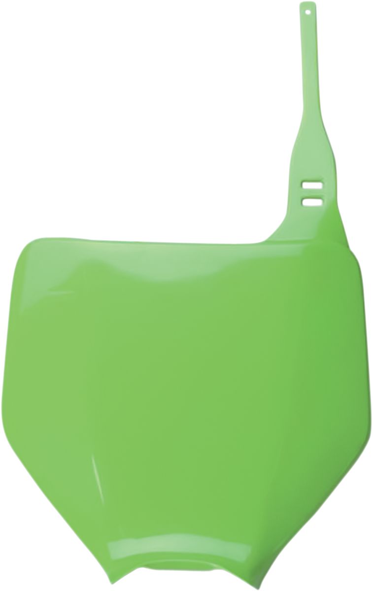 UFO Front Number Board - Kawasaki KX 125/250 2003-04, KX500 2003 - Green