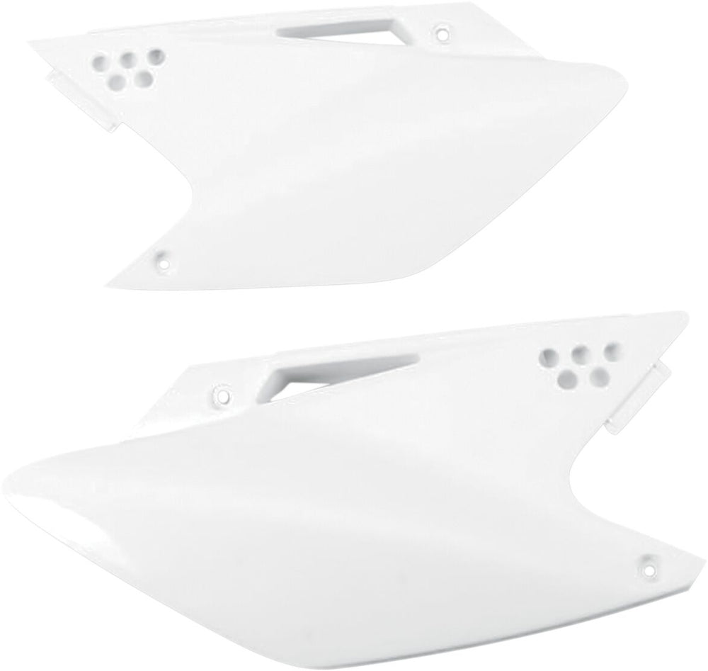 UFO Side Panels - Kawasaki KXF250 2006-08 - White