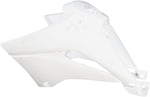 UFO Radiator Scoops - Kawasaki KLX110 2010-18 - White