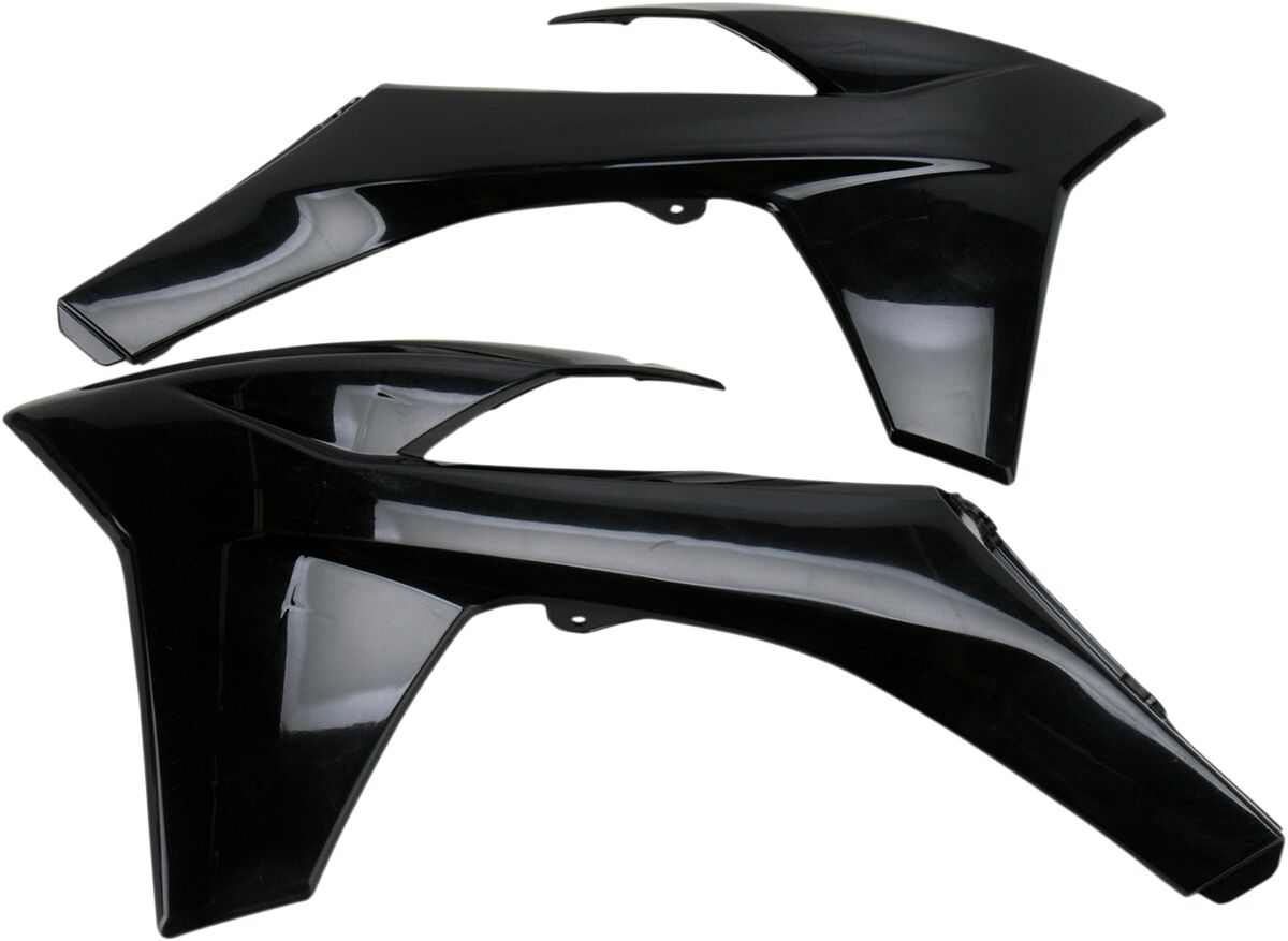 UFO Radiator Scoops - KTM EXC 2012-13 - Black – Ghostbikes