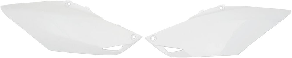 UFO Side Panels (For Single Pipe) - Honda CRF450R 2013-16 - White