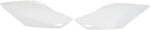 UFO Side Panels (For Single Pipe) - Honda CRF450R 2013-16 - White