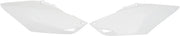 UFO Side Panels (For Single Pipe) - Honda CRF450R 2013-16 - White