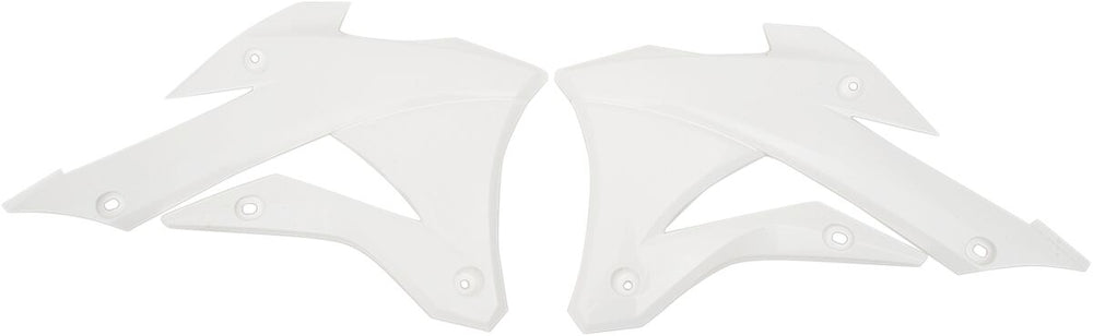 UFO Radiator Scoops - Kawasaki KX85 2014-18 - White