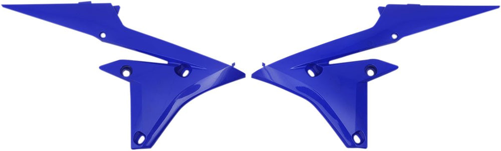 UFO Radiator Scoops - Yamaha YZF250 2014-18, YZF450 2014-17 - Blue