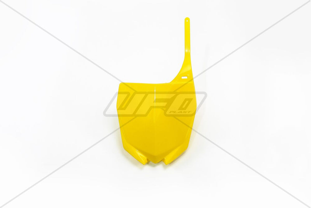 UFO Front Number Board - Yamaha YZ 125/250 2015-18, YZF 250/450 2010-15 Yellow
