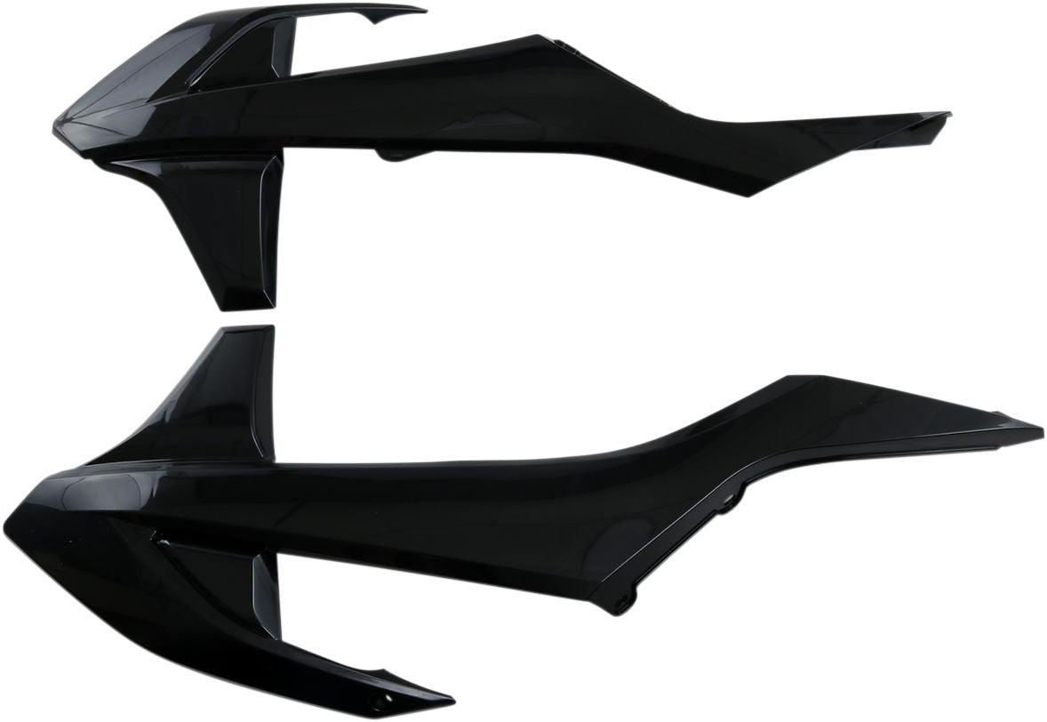 UFO Radiator Scoops - KTM EXC 2017-18 - Black – Ghostbikes