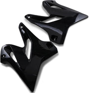 UFO Radiator Scoops - Yamaha YZ 125/250 2015-18 - Black