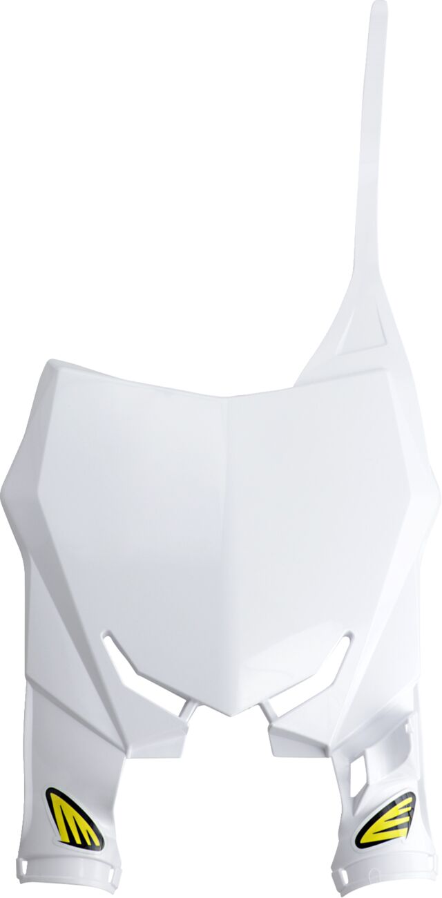Cycra Stadium Front Number Board - Suzuki RMZ450 2018-2024 - White