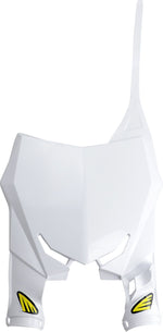 Cycra Stadium Front Number Board - Suzuki RMZ450 2018-2024 - White