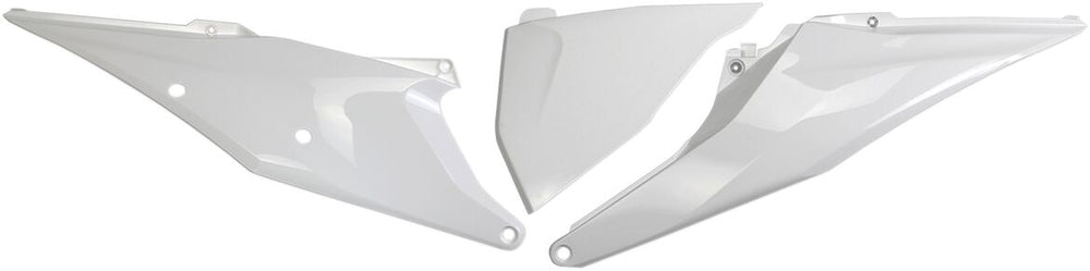 UFO Side Panels - KTM EXC-F 2020, SX 125/250 2019-20 - White