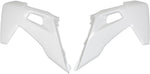 UFO Radiator Scoops - Husqvarna TC 125/250 2016-21 - White