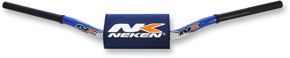 Neken Radical Design Fat Bar Handlebars - YZF OEM Bend - White/ Blue