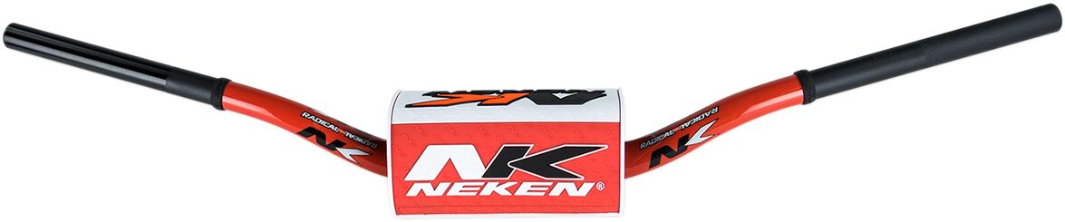 Neken Radical Design Fat Bar Handlebars - 132mm - Red/ White – Ghostbikes