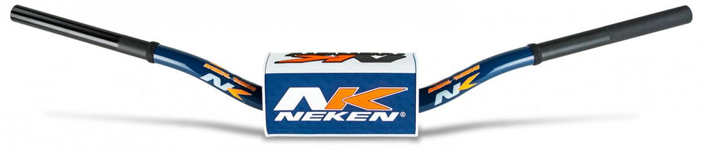 Neken Radical Design Fat Bar Handlebars - 110mm Rise - Purple/ White