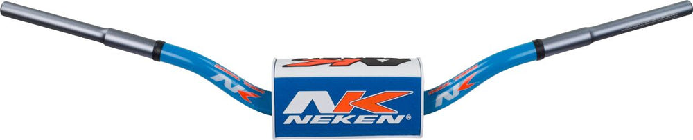 Neken SFH Fat Bar Handlebars - 110mm Rise - Blue/ White