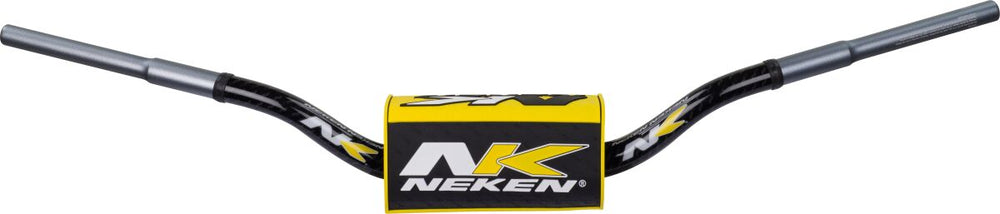 Neken SFH Fat Bar Handlebars - 110mm - Black/ Yellow