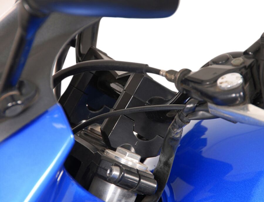 SW Motech Handlebar Riser - Kawasaki Z 750S 2005-2006 - Black