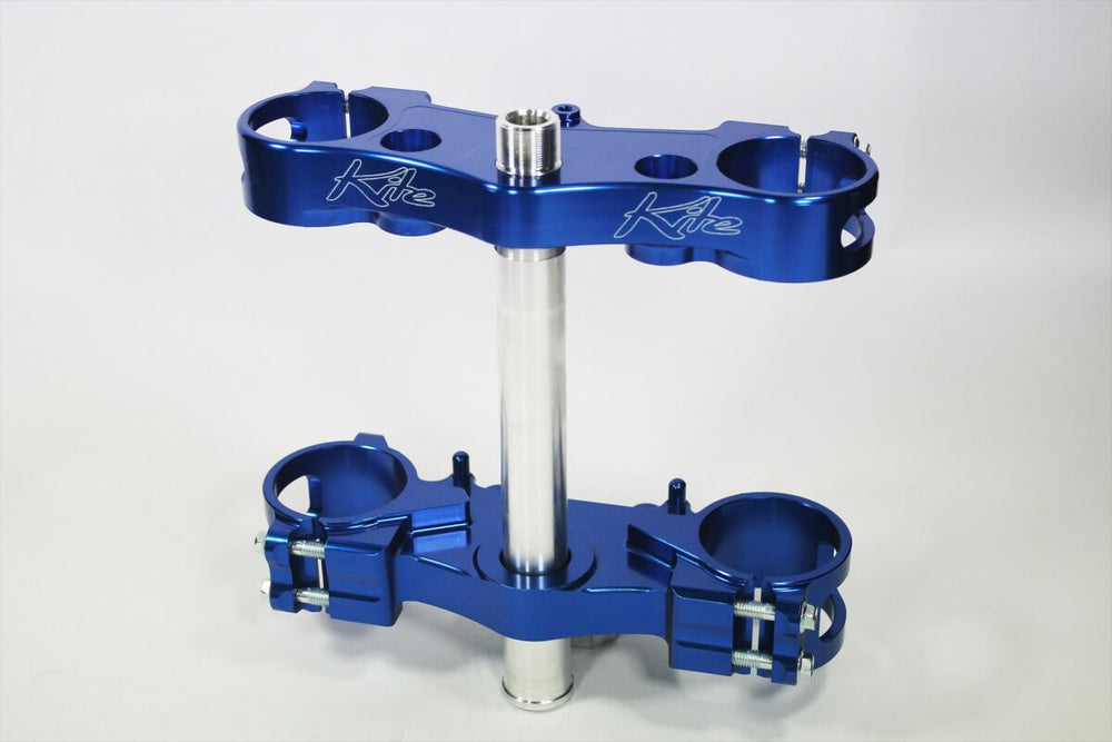 Kite MX-EN Triple Clamps - KTM SXF505 Racing 2007-2008 - Blue