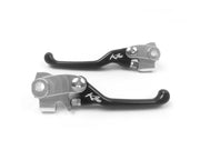 Kite Unbreakable Pivot Clutch And Brake Levers - Husqvarna TE 300 I 2022-2023 - Black