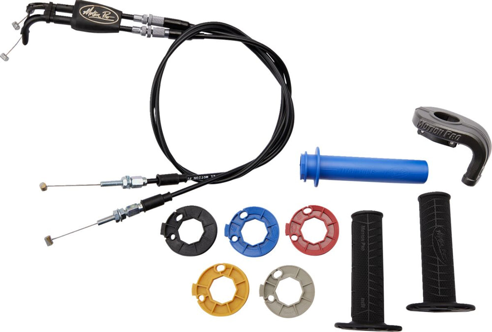 Motion Pro Rev3 Variable Rate Throttle Kit - Kawasaki KXF450 2013-2015 - Black