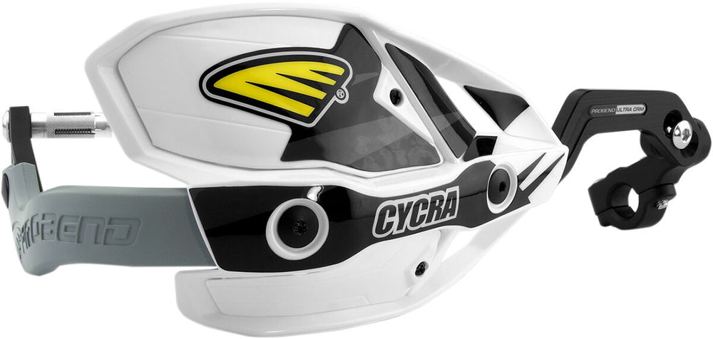 Cycra 7/8" Ultra Probend CRM Wrap Around Hand Guards - White