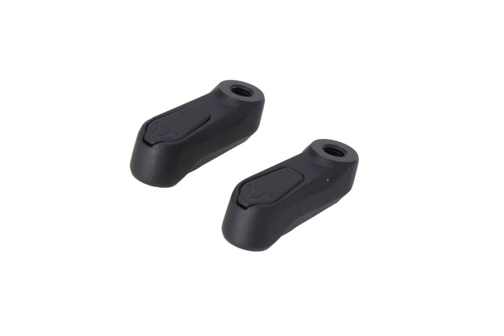 SW Motech Mirror Extensions For Mirrors Mounted On Handlebar - Zero DSR/F ZF17.3 2023 - Black