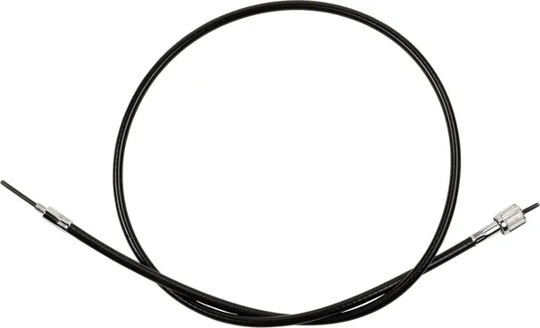 Drag Specialties Front-Wheel Drive Speedometer Cable For Harley Davidson FLHS 1340 1989-1993 - Black