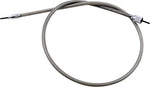 Motion Pro Armor Coat Braided Stainless Steel Speedometer Cable For Harley Davidson FLHS 1340 1987-1994 - Chrome