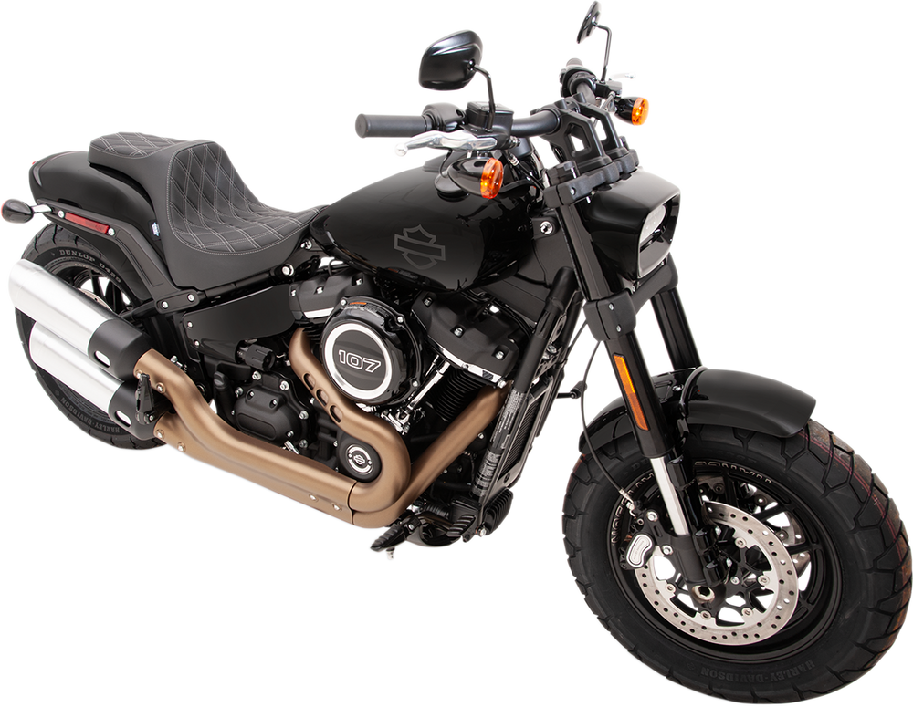 Drag Specialties Predator III Seat - Harley Davidson FXFBS 1868 ABS 2018-2023