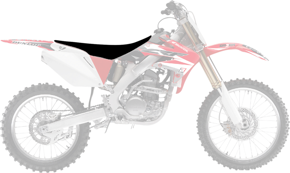 Blackbird Pyramid Seat Cover - Honda CRF250R 2004-09, CRF250X 2004-17 - Black