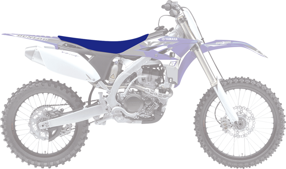 Blackbird Pyramid Seat Cover - Yamaha YZF250 2010-13 - Blue