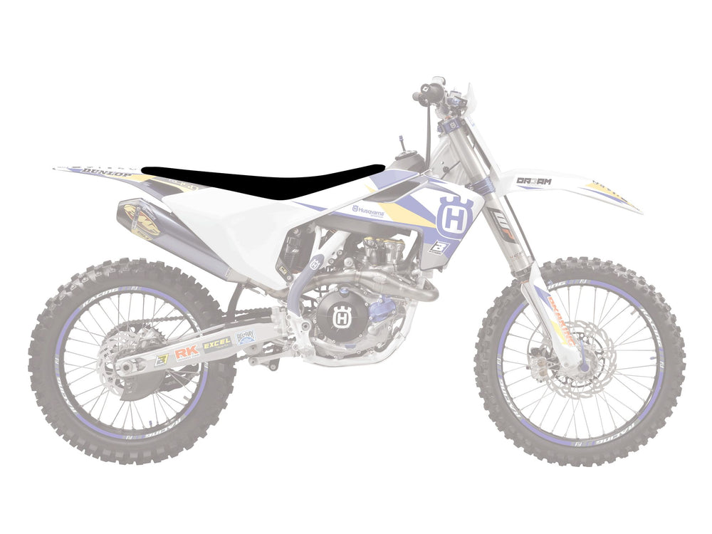 Blackbird Pyramid Seat Cover - Husqvarna FC/FE 250/350/450 & TC 125/250 2016-18 - Black