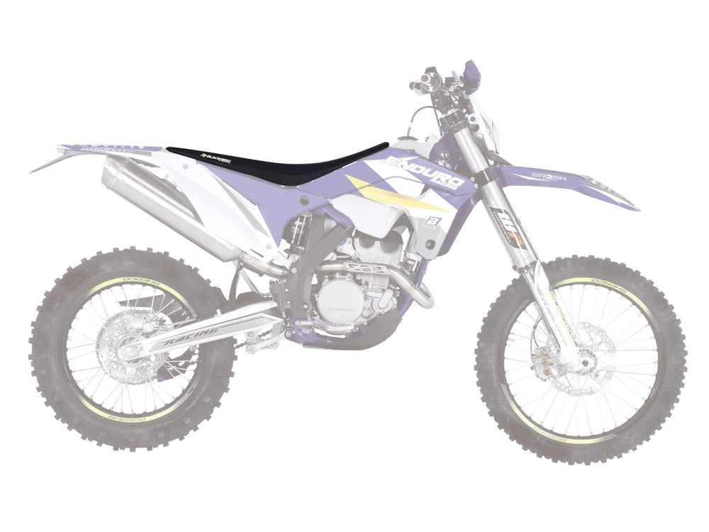 Blackbird Double Grip 3 Seat Cover - Sherco SE-R/ SEF-R 250/300 2017-19 - Black/Blue