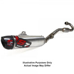 DEP S7R Full Exhaust System With Carbon End Cap - Kawasaki KXF450 2009-16