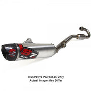 DEP S7R Full Exhaust System With Carbon End Cap - Kawasaki KXF450 2009-16