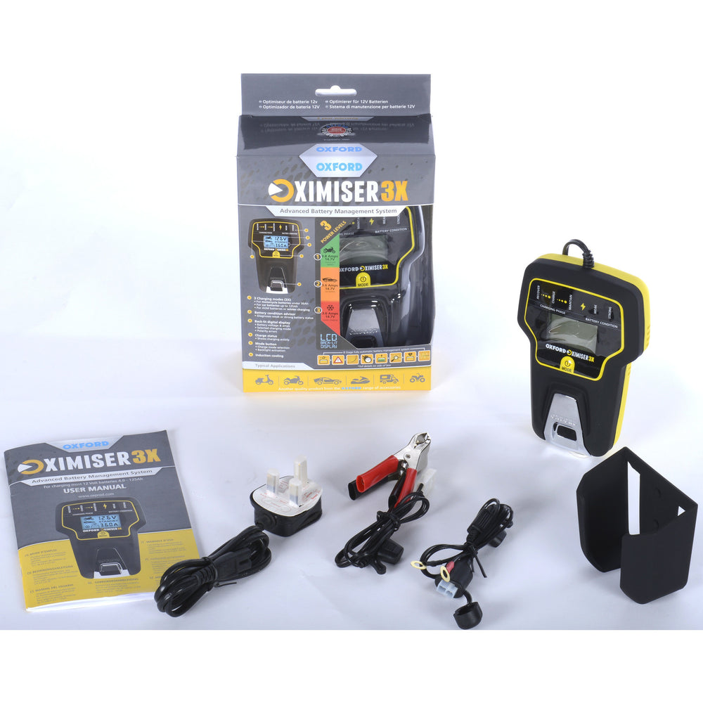 Oxford Oximiser 3X Advanced Battery Management System (UK Plug)