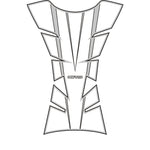 Oxford Sheer Arrow Vinyl Tank Pad