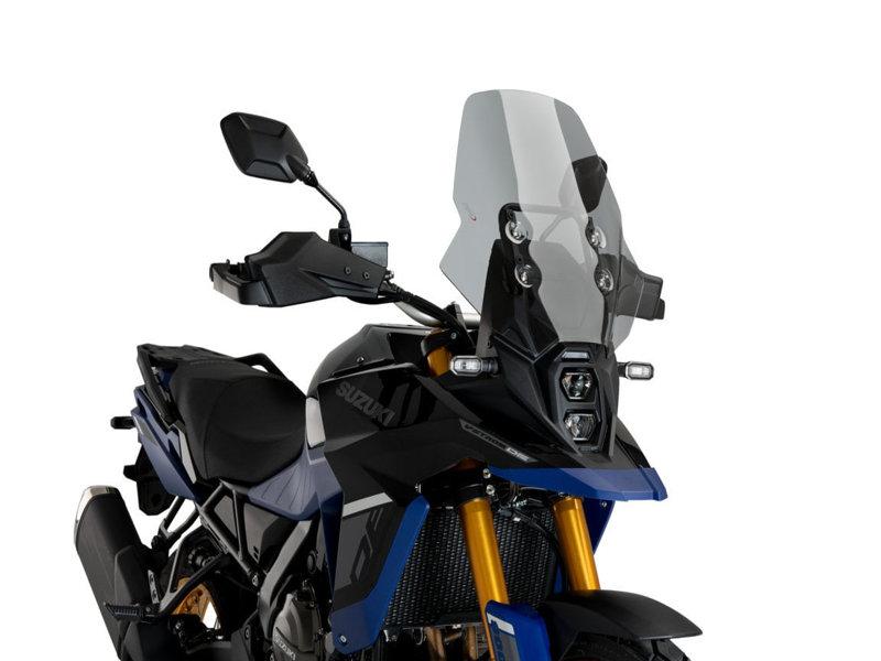 Puig Touring Screen For Suzuki V-Strom 800 25 - Light Smoke