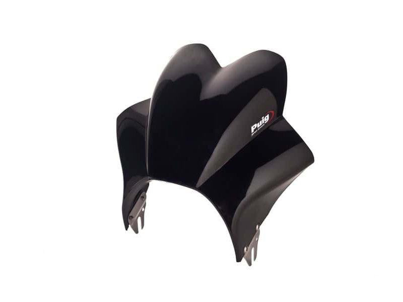 Puig Wave Screen For Suzuki 125 XT 1999-2000 - Black